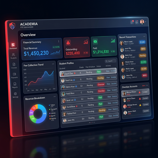 FeeFlow Dashboard