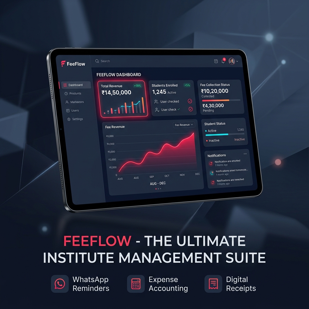 FeeFlow Professional Dark Hub